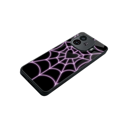 Black Jelly Bean stylish phone case for iqoo neo 10r 5g | glossy glass and slim fit