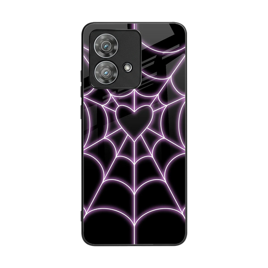 Black Jelly Bean back phone cover | glass case for motorola edge 40 neo 5g