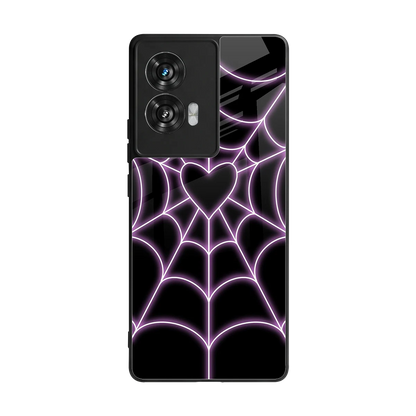 Black Jelly Bean back phone cover | glass case for motorola edge 50 fusion