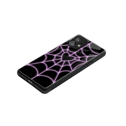 Black Jelly Bean stylish phone case for nothing phone 1 | glossy glass and slim fit