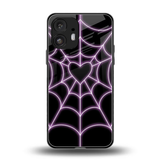 Black Jelly Bean back phone cover | glass case for nothing phone 2