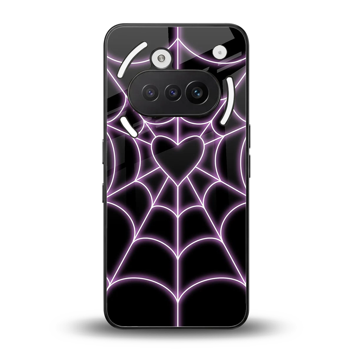 Black Jelly Bean back phone cover | glass case for nothing phone 3a