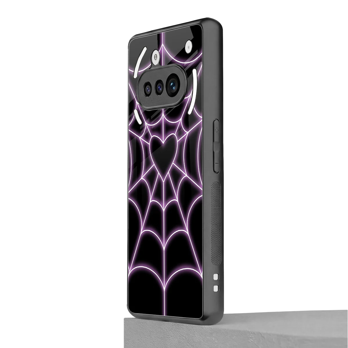 Black Jelly Bean nothing phone 3a mobile cover | shockproof glass phone case