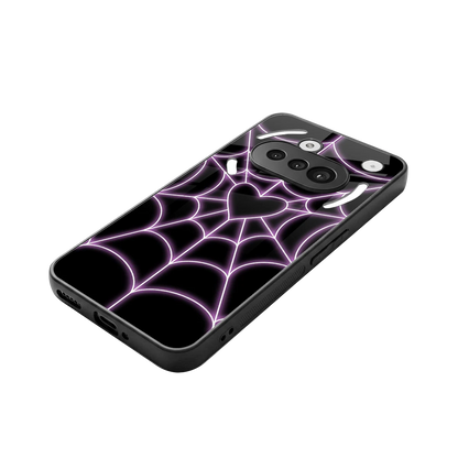Black Jelly Bean stylish phone case for nothing phone 3a | glossy glass and slim fit