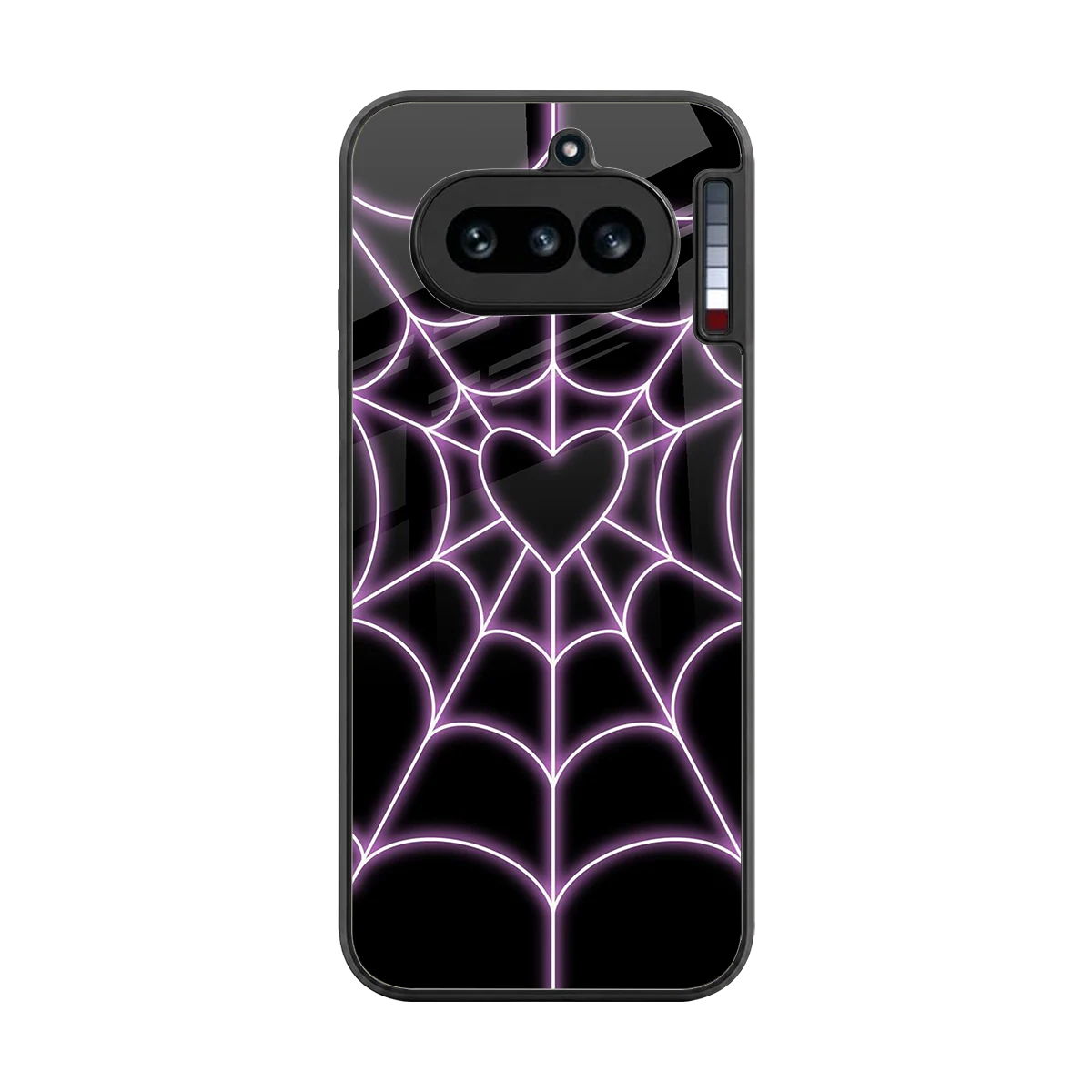 Black Jelly Bean back phone cover | glass case for nothing phone 4a
