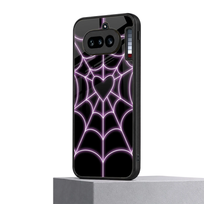 Black Jelly Bean nothing phone 4a mobile cover | shockproof glass phone case