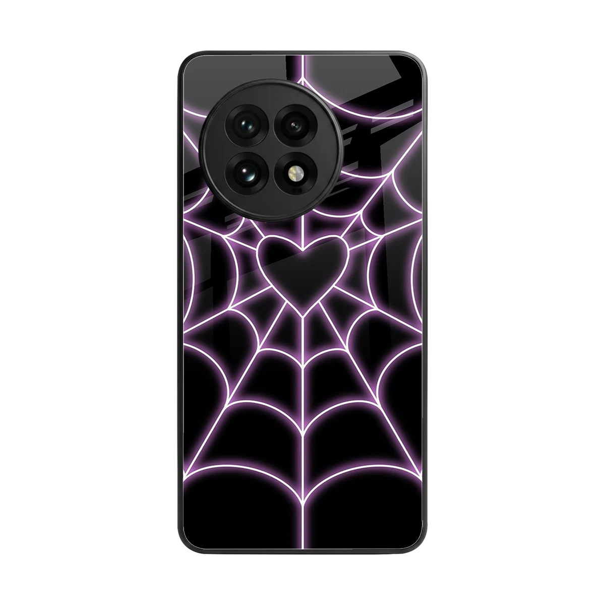 Black Jelly Bean back phone cover | glass case for oneplus 13r