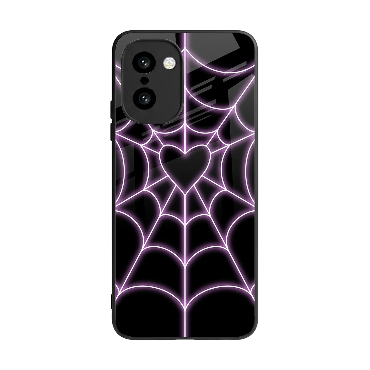 Black Jelly Bean back phone cover | glass case for oneplus 15r