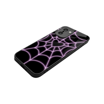 Black Jelly Bean stylish phone case for oneplus 15r | glossy glass and slim fit