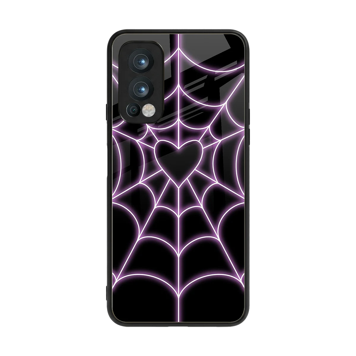 Black Jelly Bean back phone cover | glass case for oneplus nord 2
