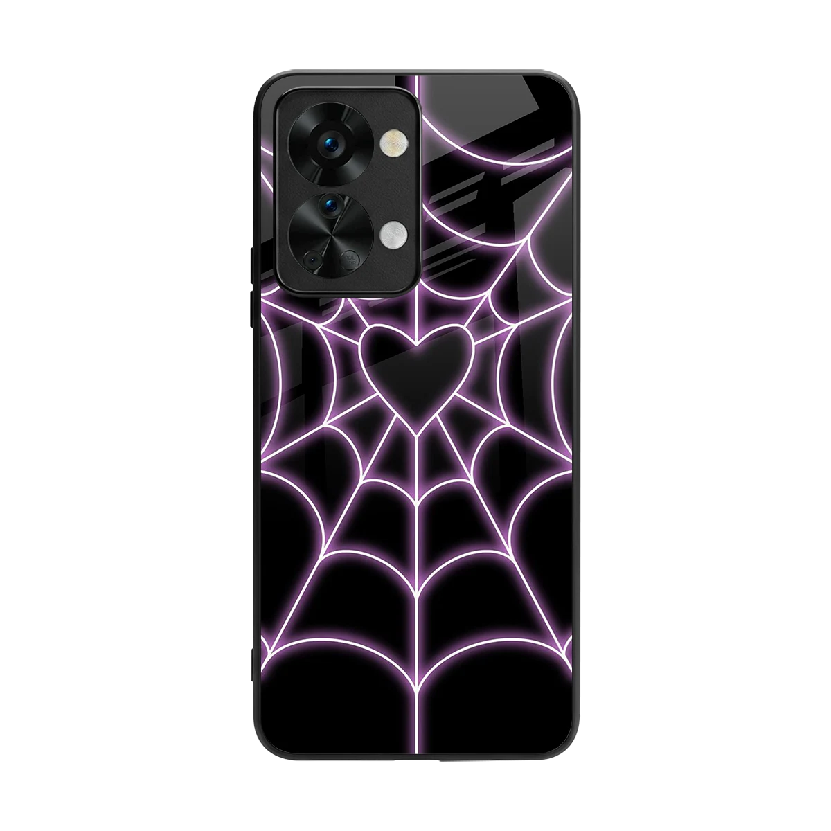 Black Jelly Bean back phone cover | glass case for oneplus nord 2t