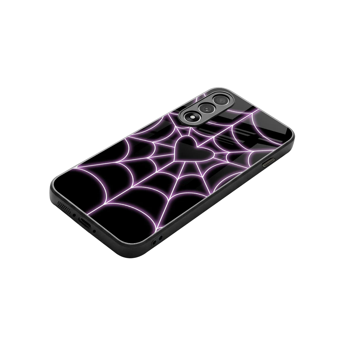 Black Jelly Bean stylish phone case for oneplus nord 5 | glossy glass and slim fit