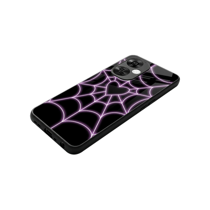 Black Jelly Bean stylish phone case for oneplus nord ce 3 lite | glossy glass and slim fit