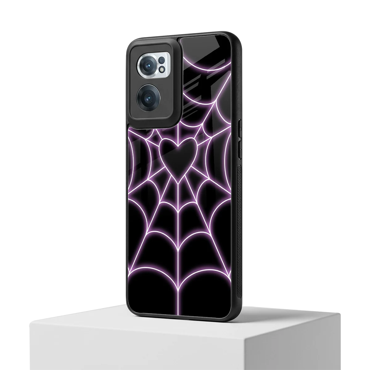Black Jelly Bean oneplus nord ce 2 mobile cover | shockproof glass phone case
