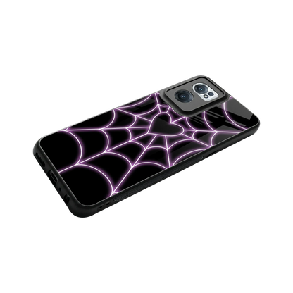Black Jelly Bean stylish phone case for oneplus nord ce 2 | glossy glass and slim fit