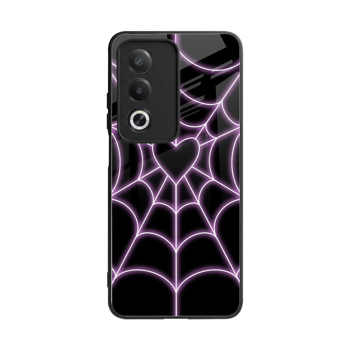 Black Jelly Bean back phone cover | glass case for oppo a3 pro