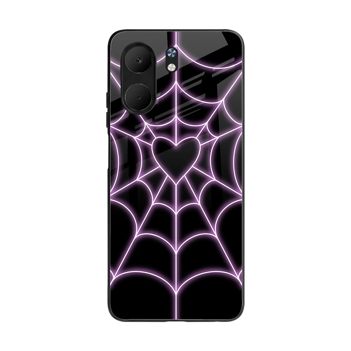 Black Jelly Bean back phone cover | glass case for oppo a5x 5g
