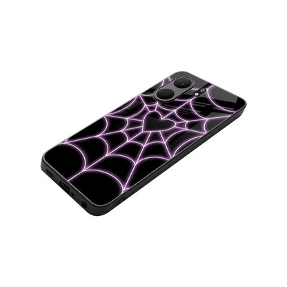 Black Jelly Bean stylish phone case for oppo a5x 5g | glossy glass and slim fit