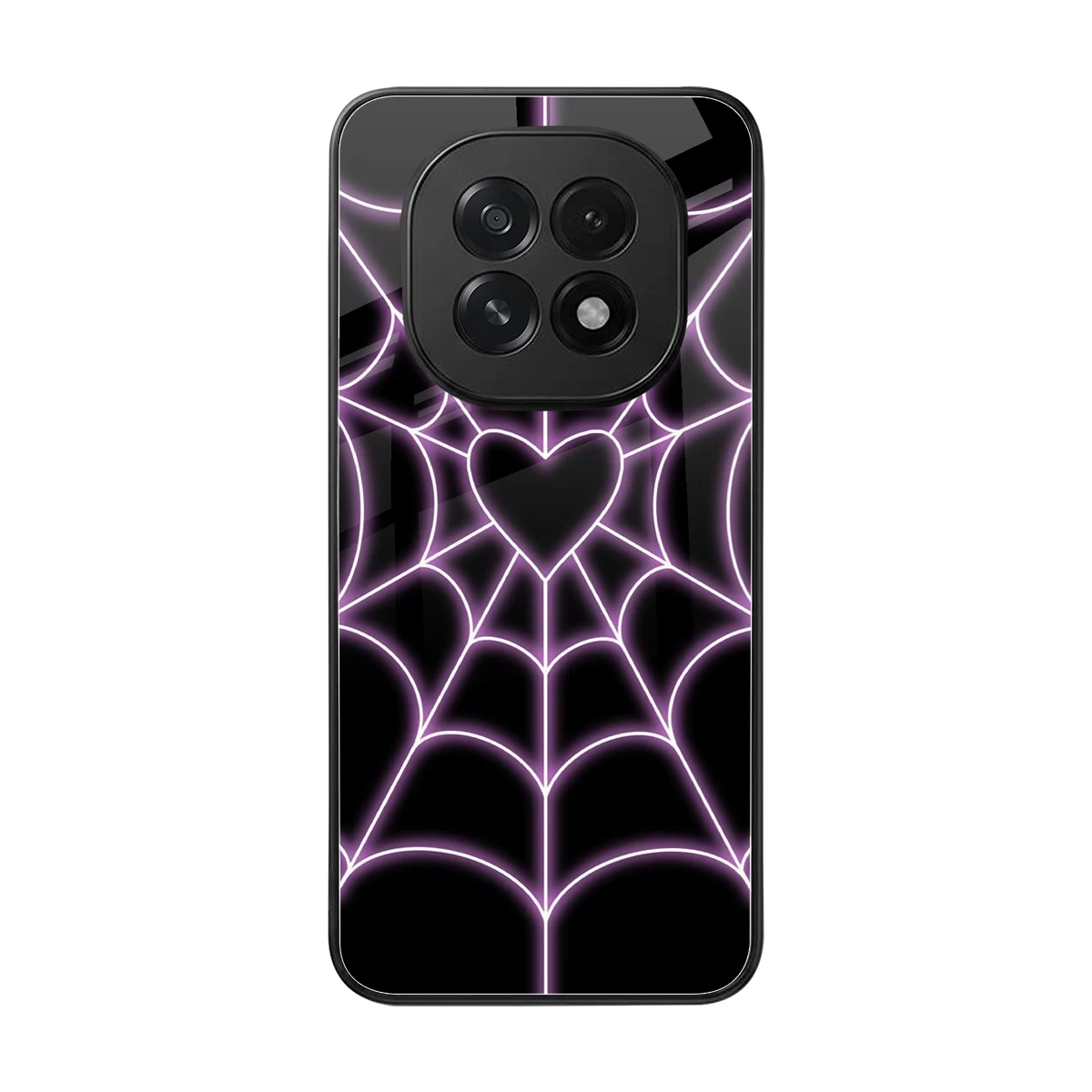 Black Jelly Bean back phone cover | glass case for oppo f29 5g