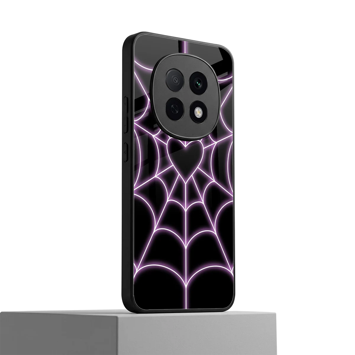 Black Jelly Bean oppo f29 pro 5g mobile cover | shockproof glass phone case
