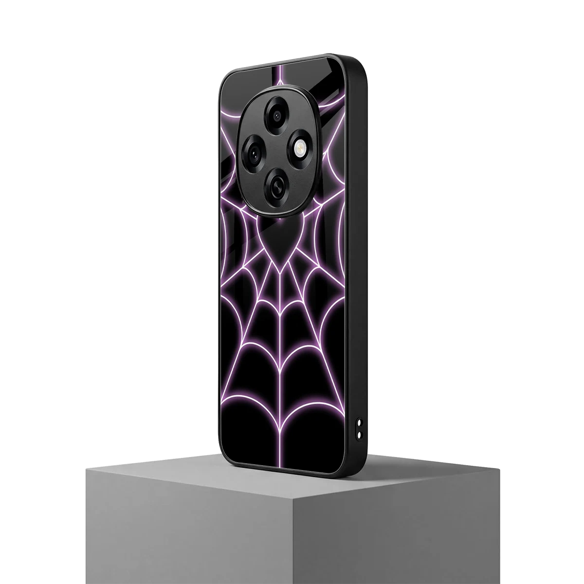 Black Jelly Bean oppo f31 pro 5g mobile cover | shockproof glass phone case