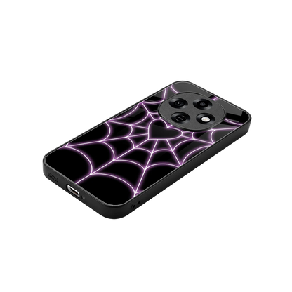 Black Jelly Bean stylish phone case for oppo f31 pro 5g | glossy glass and slim fit