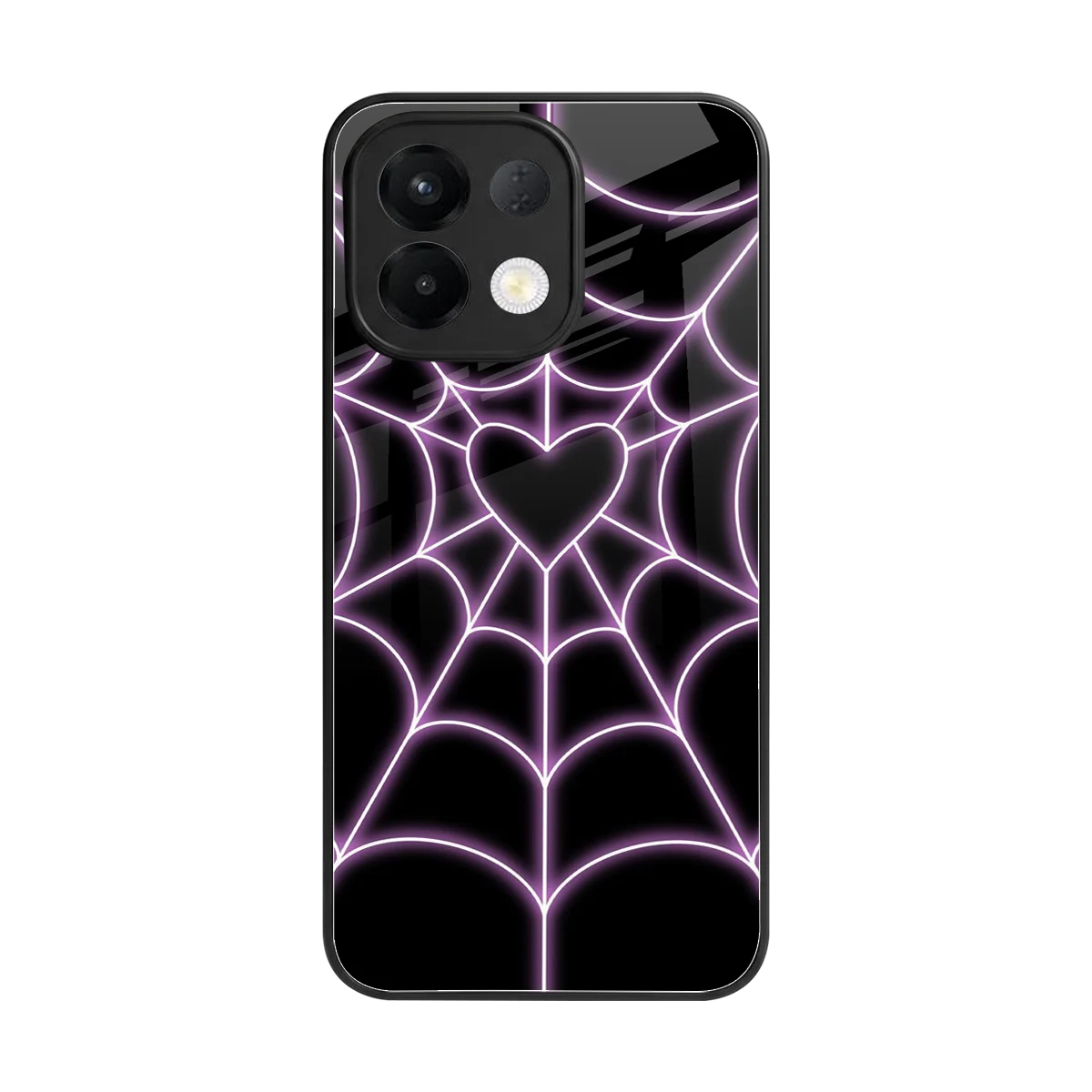 Black Jelly Bean back phone cover | glass case for oppo k13 5g