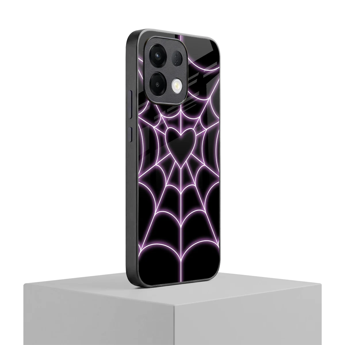 Black Jelly Bean oppo k13 5g mobile cover | shockproof glass phone case