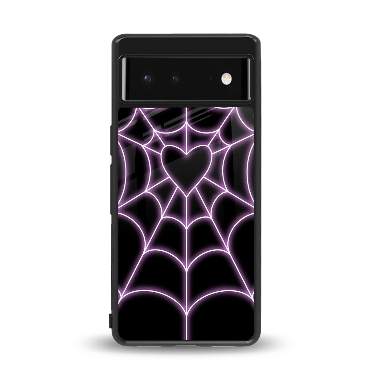 Black Jelly Bean back phone cover | glass case for google pixel 6a