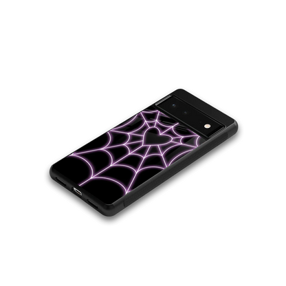 Black Jelly Bean google pixel 6a mobile cover | shockproof glass phone case