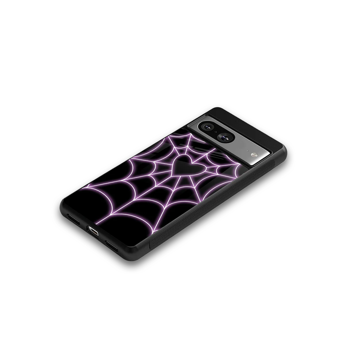 Black Jelly Bean google pixel 8 mobile cover | shockproof glass phone case