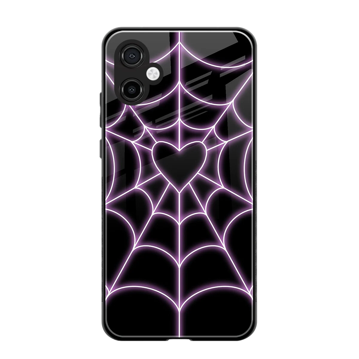 Black Jelly Bean back phone cover | glass case for samsung galaxy a06 5g