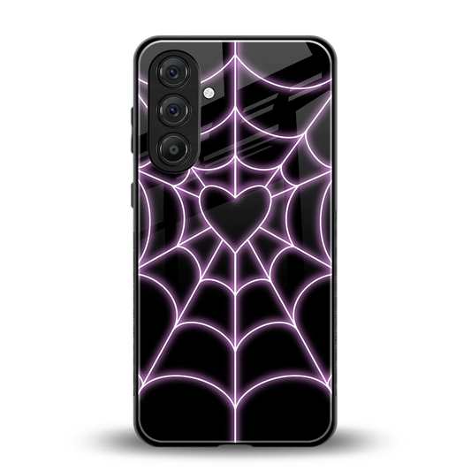 Black Jelly Bean back phone cover | glass case for samsung galaxy m36 5g