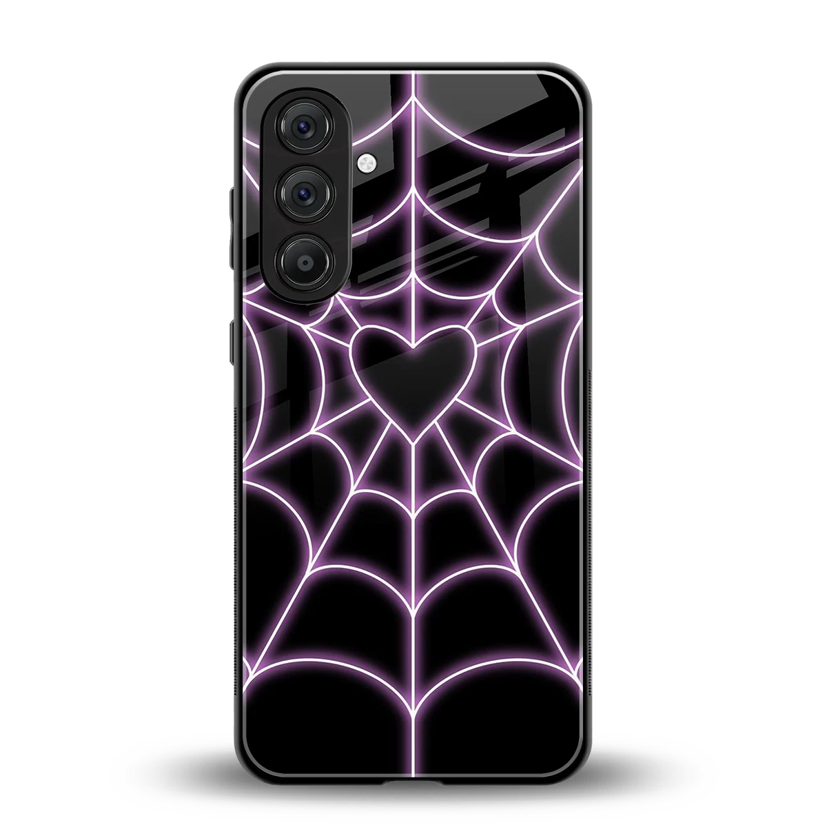 Black Jelly Bean back phone cover | glass case for samsung galaxy m35 5g