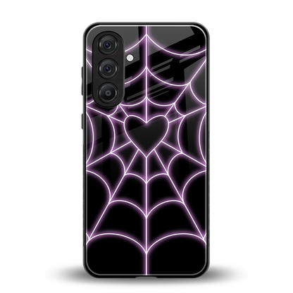 Black Jelly Bean back phone cover | glass case for samsung galaxy m35 5g
