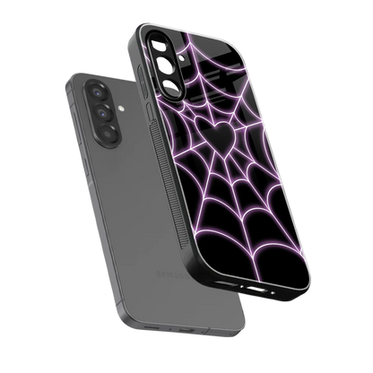 Black Jelly Bean sleek samsung galaxy a36 5g cover with tempered glass back and TPU edges