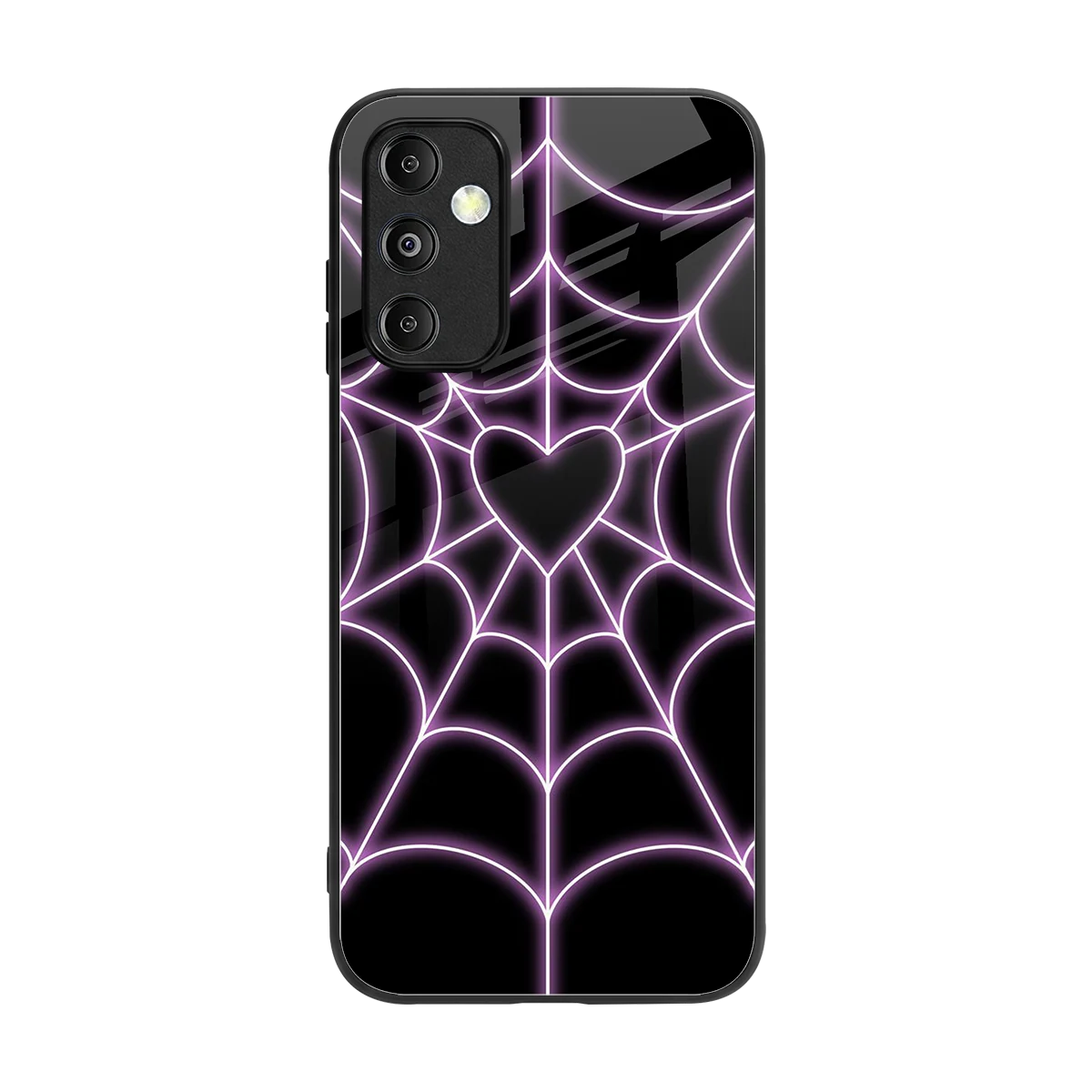 Black Jelly Bean back phone cover | glass case for samsung galaxy m14 5g