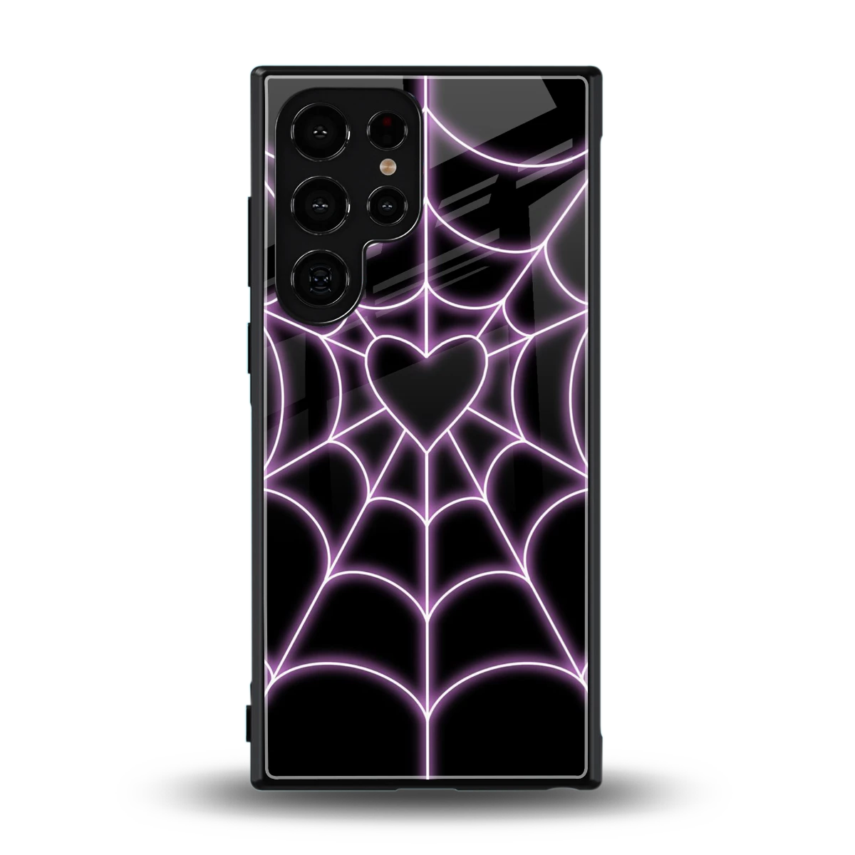 Black Jelly Bean back phone cover | glass case for samsung galaxy s23 ultra