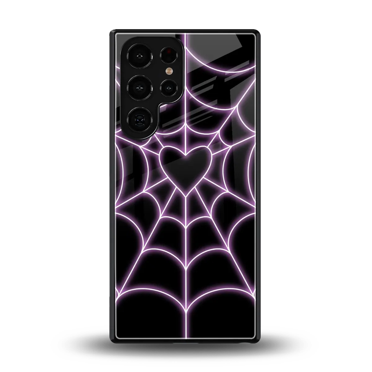 Black Jelly Bean back phone cover | glass case for samsung galaxy s25 ultra