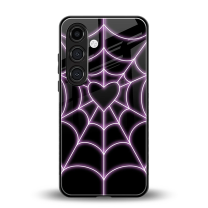 Black Jelly Bean back phone cover | glass case for samsung galaxy s24 plus