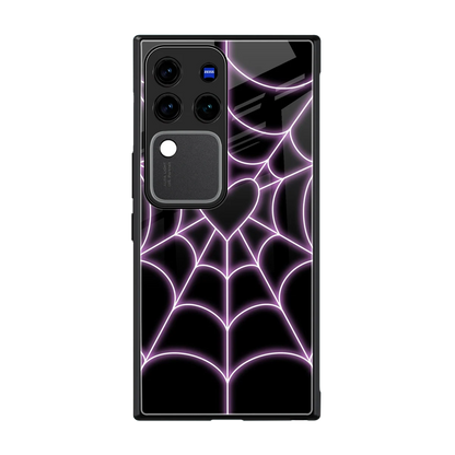Black Jelly Bean back phone cover | glass case forvivo v30 pro