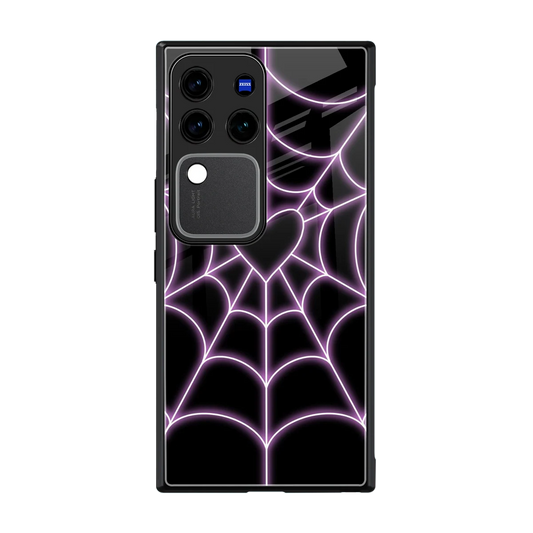 Black Jelly Bean back phone cover | glass case forvivo v30 pro