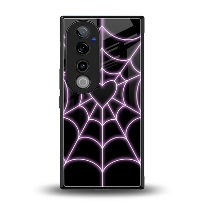 Black Jelly Bean back phone cover | glass case for vivo v40 pro
