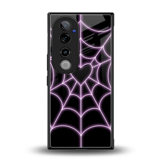 Black Jelly Bean back phone cover | glass case for vivo v40 pro
