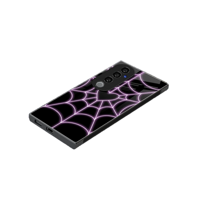 Black Jelly Bean stylish phone case for vivo v40 pro | glossy glass and slim fit