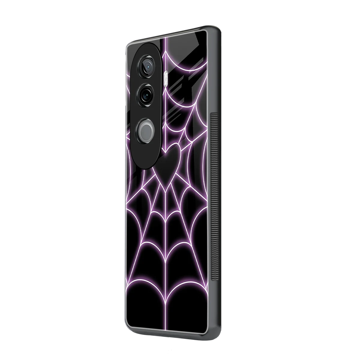 Black Jelly Bean vivo v40e mobile cover | shockproof glass phone case