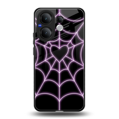 Black Jelly Bean back phone cover | glass case for vivo v60