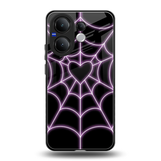 Black Jelly Bean back phone cover | glass case for vivo v60
