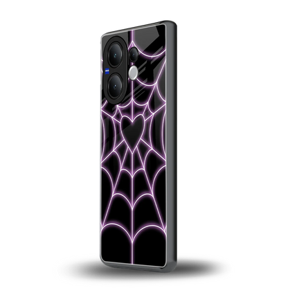 Black Jelly Bean vivo v60 mobile cover | shockproof glass phone case