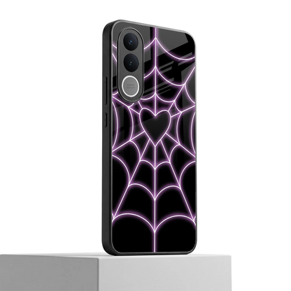 Black Jelly Bean vivo v70 fe mobile cover | shockproof glass phone case